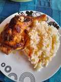 Pollo a la mostaza