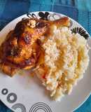 Pollo a la mostaza