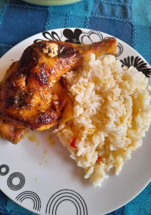 Una foto de Pollo a la mostaza