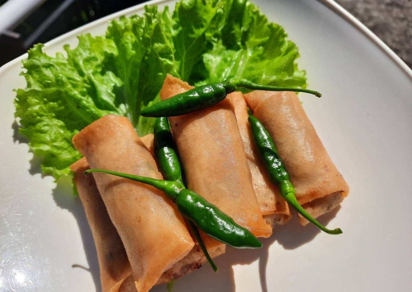 Lumpia rebung/ Lumpia Semarang