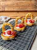 Puff Pastry Baskets Merah Putih