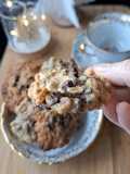 Cookies flocons d'avoine et pépites de chocolat 🍫 🍪