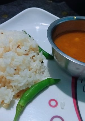 राजमा चावल रेसिपी मुख्य फोटो