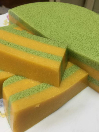 Cara Memasak Puding lumut lapis mangga Enak Terbaru