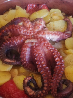 Una foto de Pulpo al horno