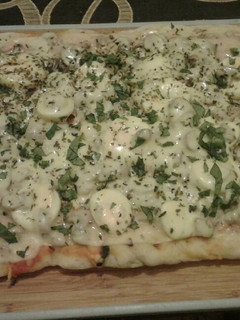 Una foto de Pizza con gusto