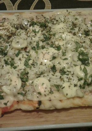Una foto de Pizza con gusto