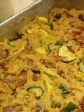 Ugly Smoked Sausage Casserole