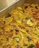 Ugly Smoked Sausage Casserole