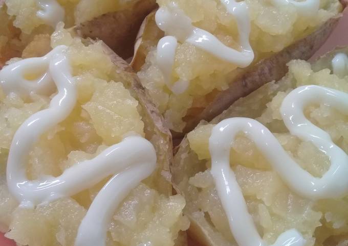 Yuk intip, Resep membuat Kentang oven mayo cheese🧀🧀 yang spesial