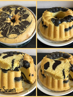 Foto resep Bolu Marmer (Oven Tangkring/Oven Kompor)