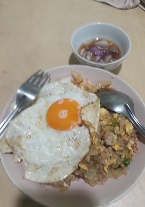 รูปของ ข้าว (บุก) ผัดหมูสับไข่ดาว (keto)