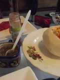 Ceviche de camarón y calabaza