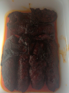 Una foto de Chorizo al vino tinto
