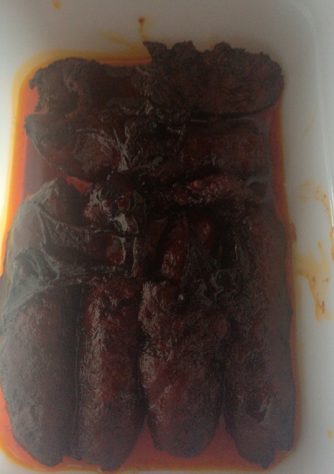 Una foto de Chorizo al vino tinto