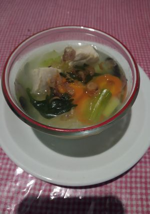 Foto resep Sop ayam sayur
