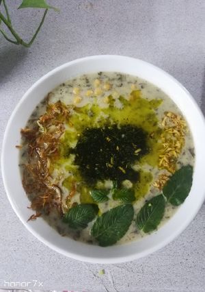 عکسی از دستور آش دوغ