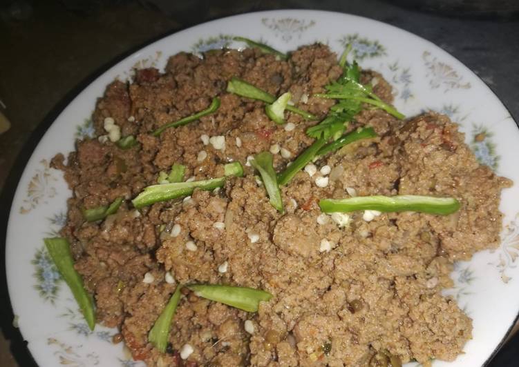 Recipe of Perfect Bhuna keema