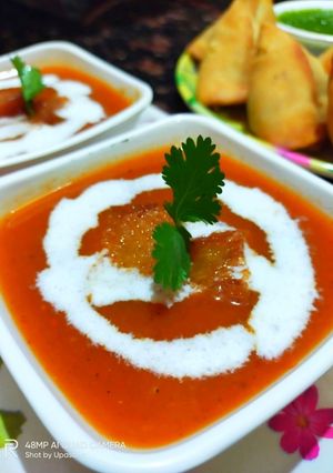 क्रीमी टोमेटो सूप (Creamy tomato soup recipe in hindi) रेसिपी मुख्य फोटो