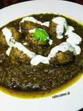 Palak koftay(beef)