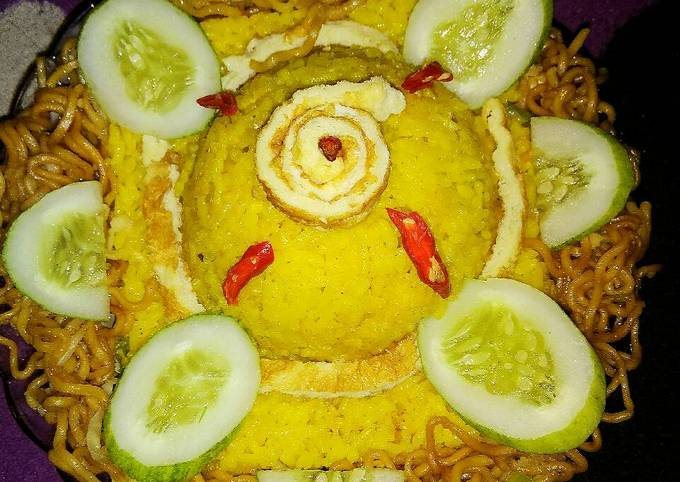 Ini dia! Resep membuat Nasi kuning magiccom  gurih