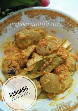Foto resep Rendang Jengkol