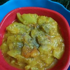 A picture of Easy Ghea ki sabji.