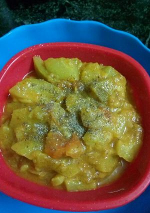 A picture of Easy Ghea ki sabji.