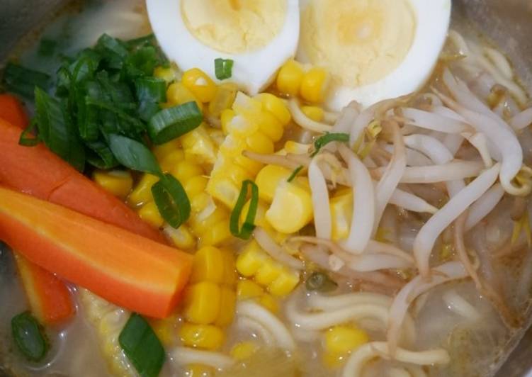 Resep Miso Ramen ala rumahan yang Lezat