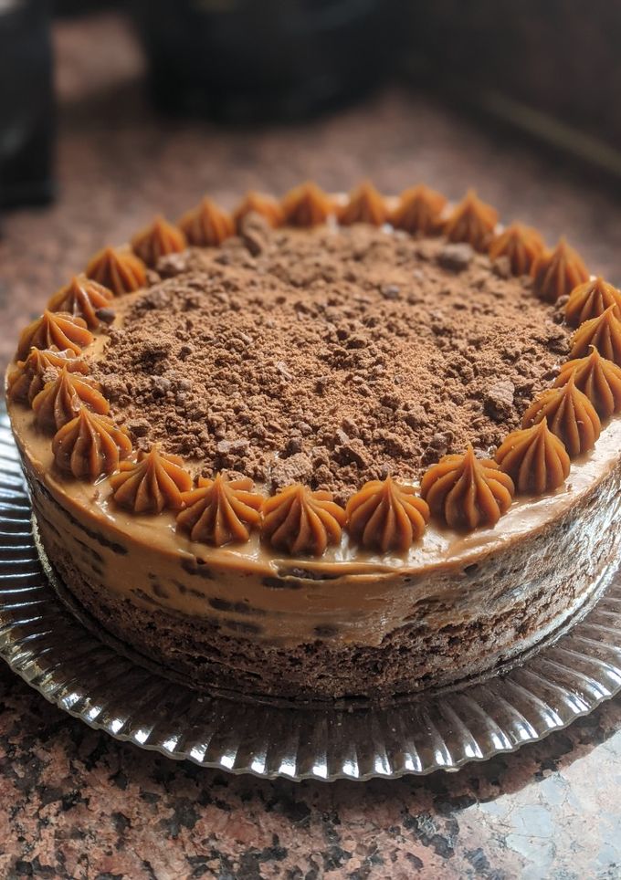 Una foto de Torta chocotorta brownie