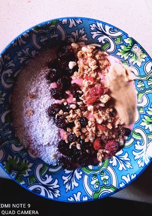 Φωτογραφία της συνταγής Υγιεινό smoothie bowl ❤️