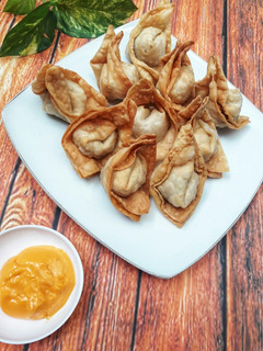 Foto resep Pangsit Goreng Isi Mie Instant