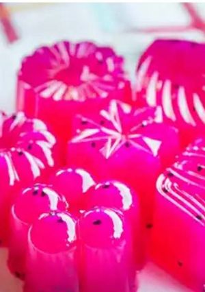 Foto resep Puding Buah Naga Muak'Nyus