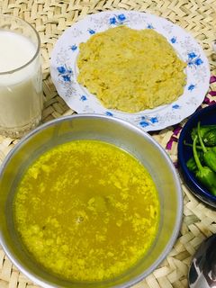 عکسی از دستور آبگوشت مرغ