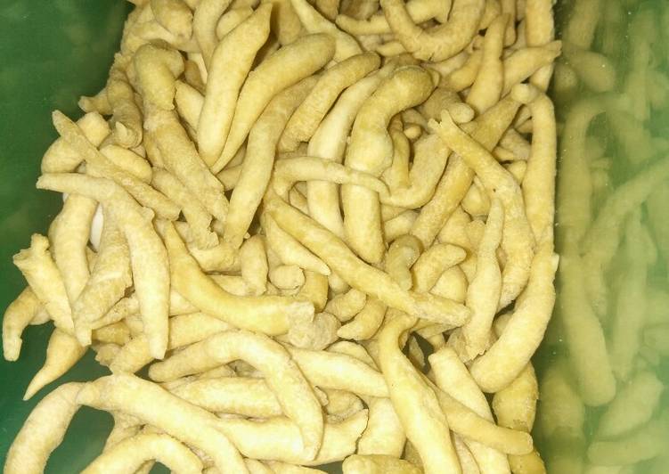 Telur gabus tiga bahan sinpel gurih.yumyy