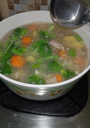Foto resep Sop ayam sayur