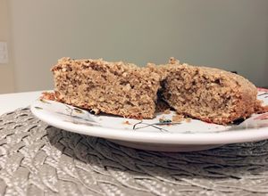 Foto de Bolo low carb de coco com farinha de castanha de caju