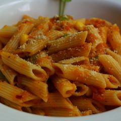 A picture of Red Sauce Pasta.