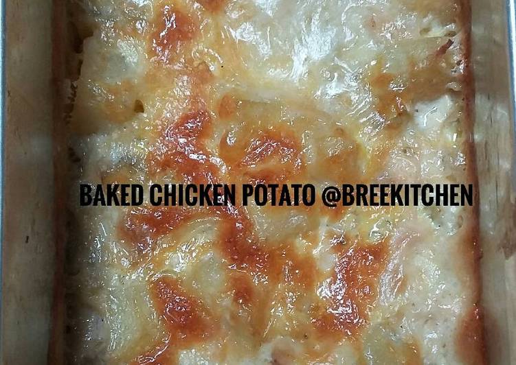 Resep Baked chicken potato Anti Gagal