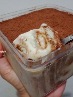 Foto resep Tiramisu Ekonomis (tanpa mascarpone, tanpa ladyfinger)