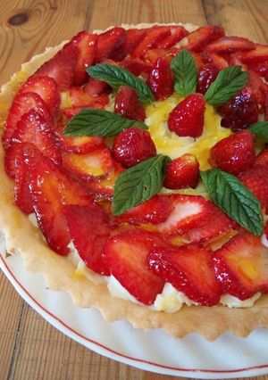 صورة لوصفة تارت الفراوله 🍓🍓