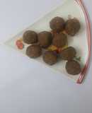 Healthy and delicious Mix Dry fruits whole wheat flour ladoos