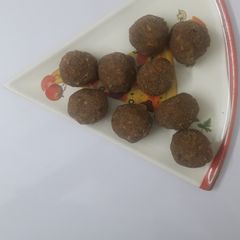 A picture of Healthy and delicious Mix Dry fruits whole wheat flour ladoos.