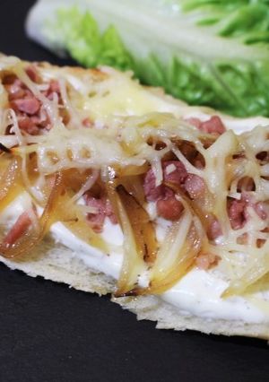 Una foto de Baguettes flamblées