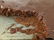 A picture of sheet cake