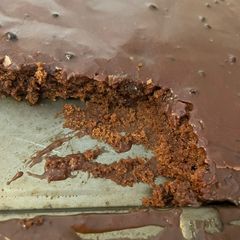 A picture of Texas Sheet Cake.
