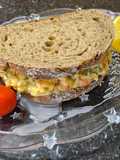 Chickpea and Tomato Sandwich with Oregano (Vegan Sandwich)
