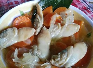 Una foto de Almejas en escabeche