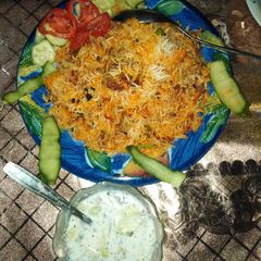 A picture of Sindhi Biryani.