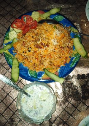 A picture of Sindhi Biryani.